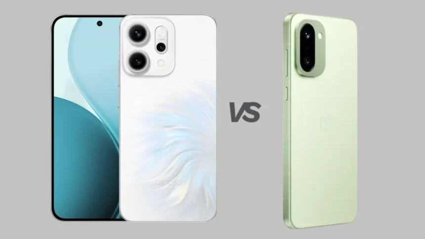 OnePlus 15R vs Oppo Reno 14 Pro 5G